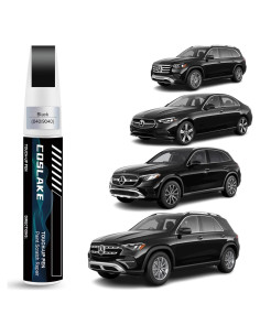 Pintura de Retoque COSLAKE 12ml Negro (040/9040) para Mercedes-Benz