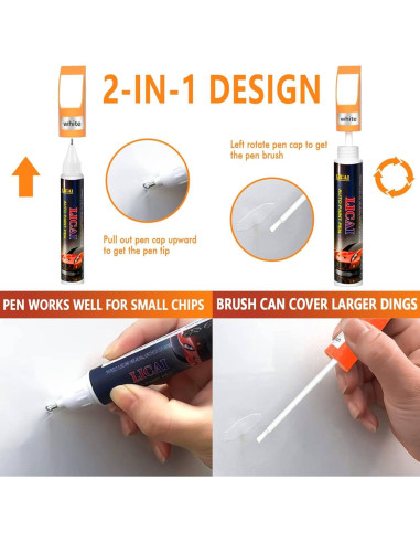 Pintura de Retoque Blanca MANN-FILTER 11.83 ml 2 en 1