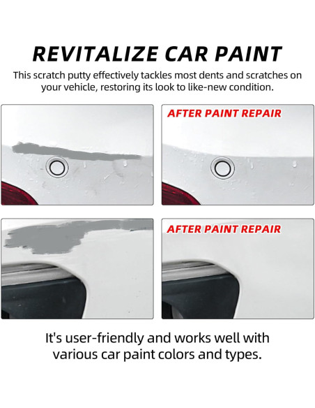 Kit de Reparación de Rayones para Automóvil Calvana 2 Tubos 20g