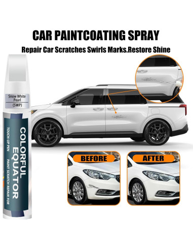 Pintura de Retoque SNSIR Perla Blanca Nieve 11.83 ml para Kia