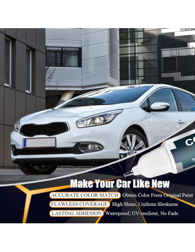 Pintura de Retoque SNSIR Perla Blanca Nieve 11.83 ml para Kia