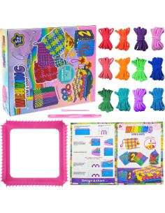 Kit de Telar de Tejer SAYHALO para Potholder 339 Bucles 2