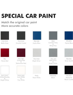 Pintura de Retoque Edantas para Jeep Cristal de Granito 11.8ml 2