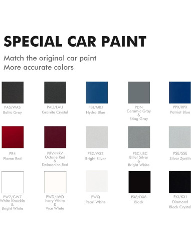 Pintura de Retoque Edantas para Jeep Cristal de Granito 11.8ml