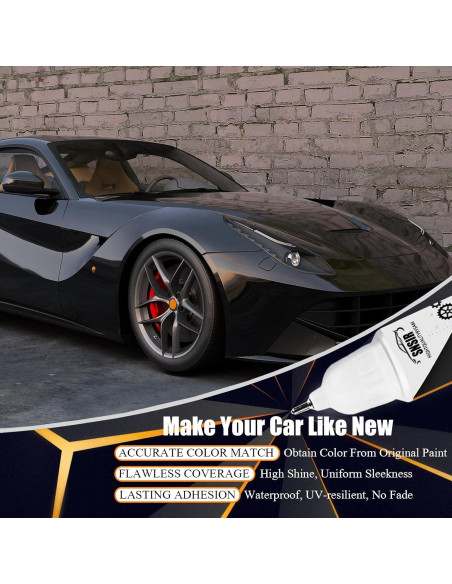 Pintura de Retoque SNSIR Blanca Pura 11.8 ml para Coches