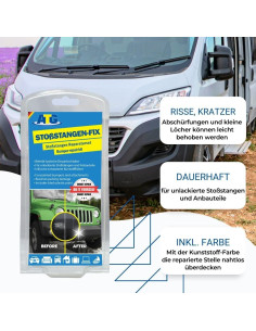 Kit de Reparación de Parachoques ATG - Tinte Negro 10 Piezas 2