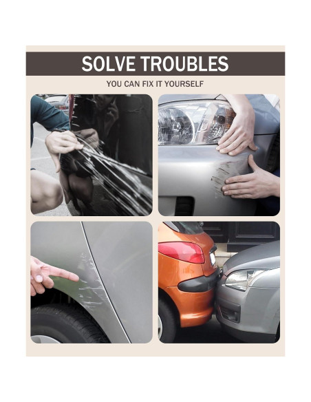 Bolígrafo de Reparación de Rayones de Pintura Zlirfy 12ml Negro