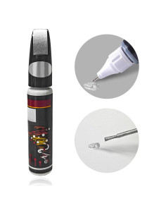 Bolígrafo de Pintura de Retoque DXNQ 12ml Gris Plateado