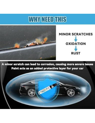 Removedor de Rayones de Pintura Automotriz FIXEZPRO Negro 18.93ml