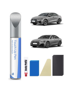 Kit de Reparación de Pintura Metálica Plateado Hielo Audi