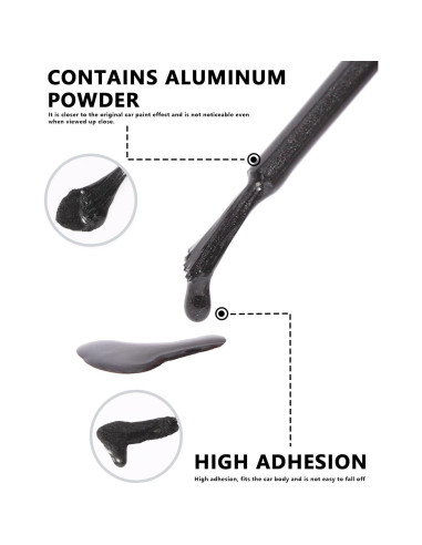 Kit de Pintura de Retoque Quicksilver PN00 para Tesla - 12.14 ml