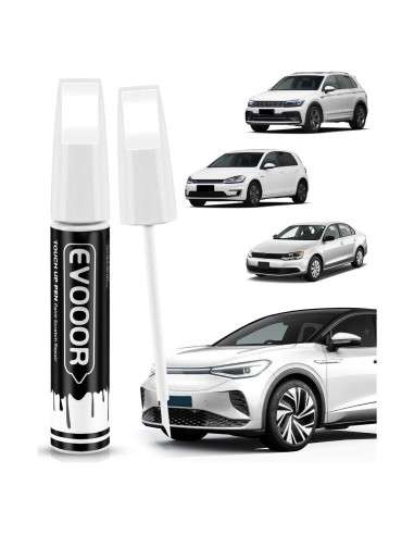 Pintura de Retoque Blanca Pura EVOOOR 11.8 ml para Volkswagen