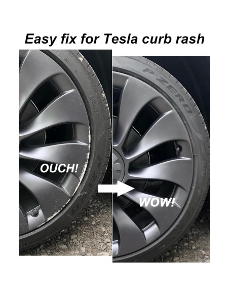 Pintura de Retoque para Llantas SYOAUTO Gunpowder 11.83ml Tesla