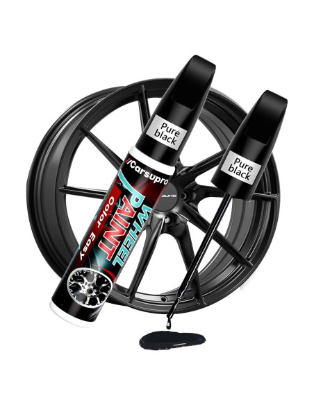 Pintura de Retoque Negra Carsupro 12ml para Coches