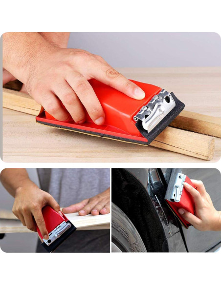 Papel de Lija Húmedo Seco 90 Pcs VERONES 22.49x9 cm Grano 400-3000