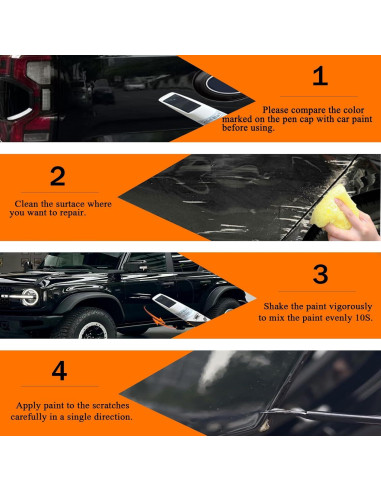 Pintura de Retoque SNSIR Negra Pura 11.83 ml para Coches