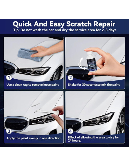 Bolígrafo de Pintura Blanca SENVEN 42.5ml Secado Rápido