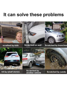 Bolígrafo Removedor de Arañazos para Autos SONGVEN Perla Blanca 2