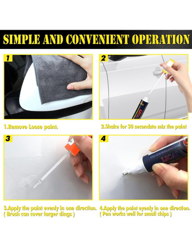 Bolígrafo de Pintura de Retoque Autoglym Blanco 0.4 Oz