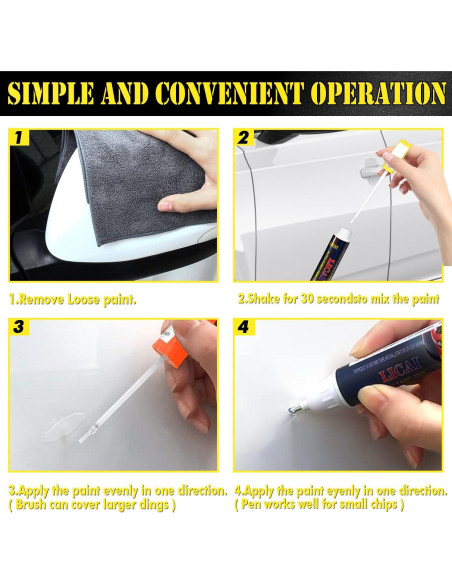 Bolígrafo de Pintura de Retoque Autoglym Blanco 0.4 Oz