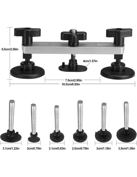 Kit de Extracción de Abolladuras Winsall DS-456 con Pistola