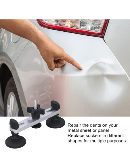 Extractor de Puente de Abolladuras Sin Pintura 6 Ventosas