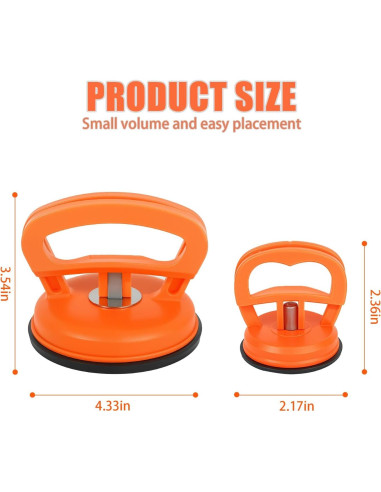 Kit Extractor de Abolladuras de Coche Enttgo - 4 Ventosas