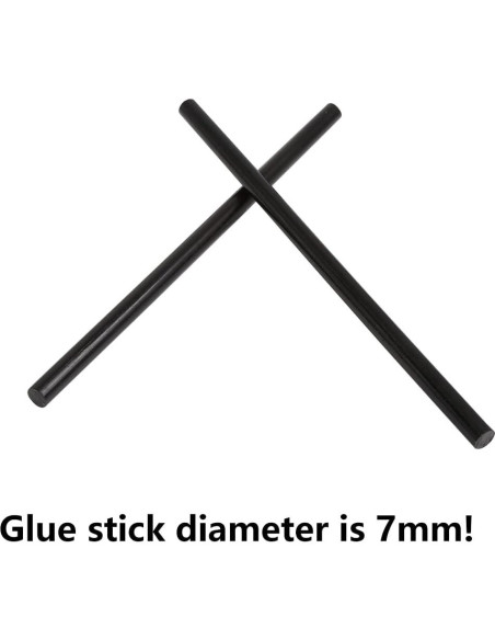 20 Palos de Pegamento Caliente 7mm X AUTOHAUX para Reparación de Abolladuras