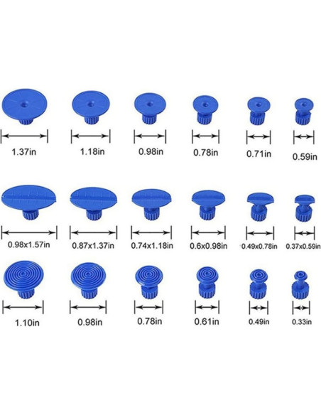 Kit de herramientas para reparación de abolladuras CYGOODS LG31