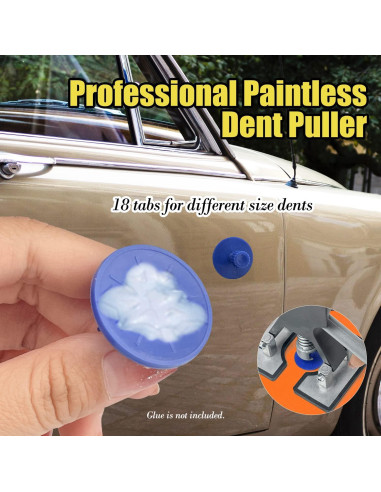 Kit Extractor de Abolladuras Sutekus 18 Pestañas Ajustables