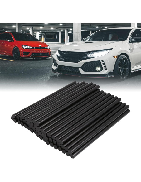 Barras de Pegamento Caliente X AUTOHAUX 50 Pcs 7mm x 150mm