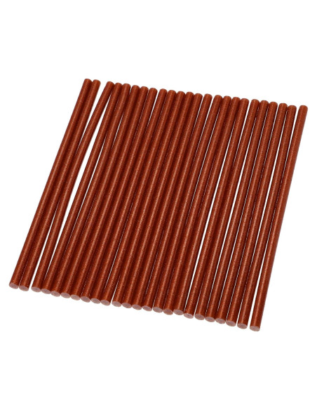 Palos de Pegamento Termofusible X AUTOHAUX 24pcs 7x200mm Rojo