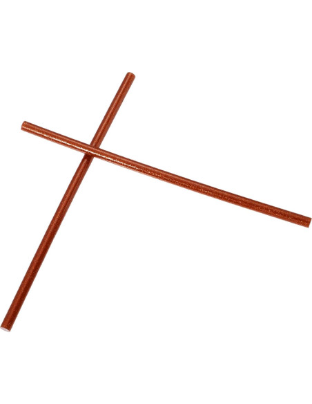 Palos de Pegamento Termofusible X AUTOHAUX 24pcs 7x200mm Rojo