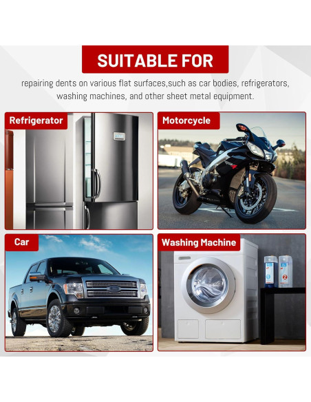 Extractor de Abolladuras Neumático Piodelo con Martillo y Ventosas