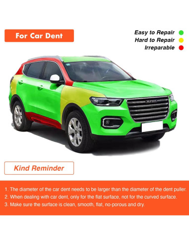 Extractor de Abolladuras para Autos Genubi 2PCS 5.79cm