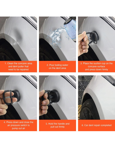 Extractor de Abolladuras para Autos Genubi 2PCS 5.79cm