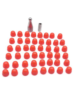 48 Puntas de Goma para Martillo de Reparación de Abolladuras