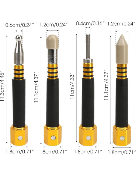Juego de 4 Herramientas de Eliminación de Abolladuras BuleVina