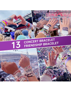 Kit de Perlas de Letras Redtwo 1600 Piezas para Pulseras 2