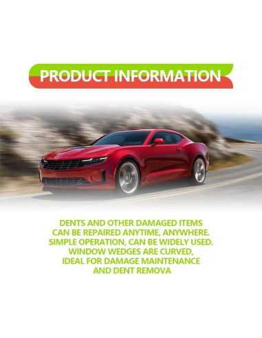 Kit de Reparación de Abolladuras BSAMZO 4 Piezas para Auto