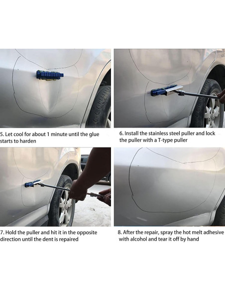 Kit de Reparación de Abolladuras Sin Pintura DRAMLOR 27 PZS