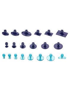 Tabs de Extracción de Abolladuras Kauplus 20 Piezas Reutilizables