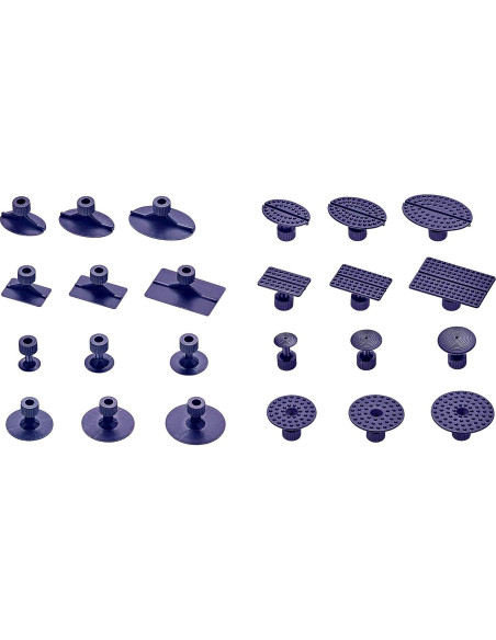 Tabs de Extracción de Abolladuras Kauplus 20 Piezas Reutilizables