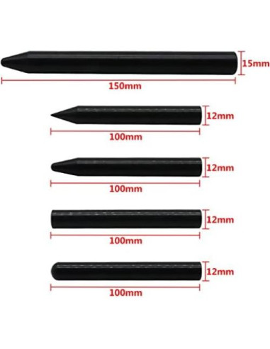 Juego de 5 Herramientas de Golpeo GS para Reparación de Abolladuras