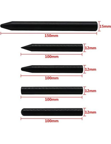 Juego de 5 Herramientas de Golpeo GS para Reparación de Abolladuras