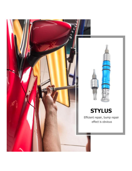 Bolígrafo para Abolladuras JECOMPRIS 11.2cm Acero Azul