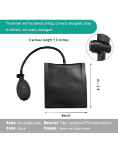 Bomba de Cuña de Aire Gasedin con Válvula de Plástico 16.5x16.5cm 2