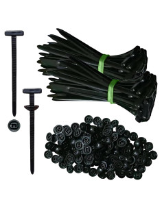 100 Bridas de Nylon CALORPET para Reparación Automotriz