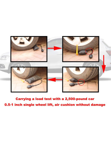 Kit de Nivelación Inflable PAFOWO 3 Piezas 300 LB