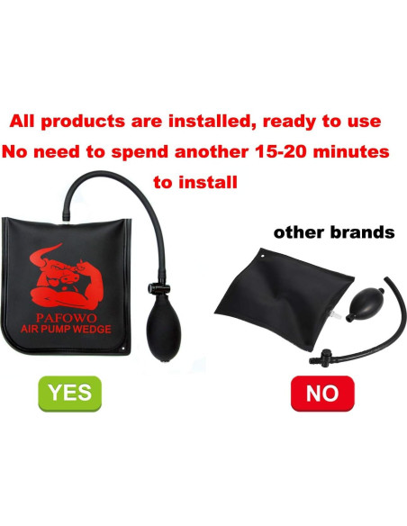 Kit de Nivelación Inflable PAFOWO 3 Piezas 300 LB